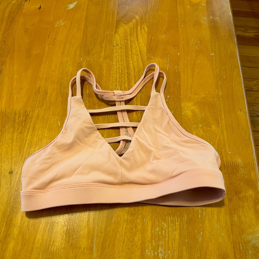 Zyia Grid Bra - Peach